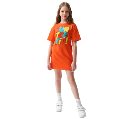 Платье туника летнее D988.03 Smena 45042 оранжевое 1